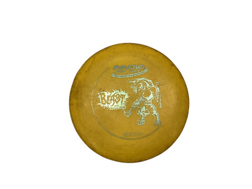 Vist Large View of Product Image Which is Used Innova DX BEAST Disc Golf Driver Yellow 11347-S000245852