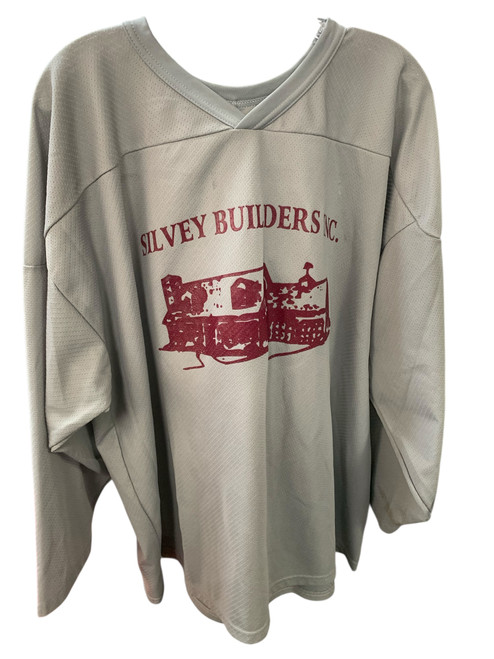 Vist Large View of Product Image Which is Used Hockey Practice Jersey Grey 2X