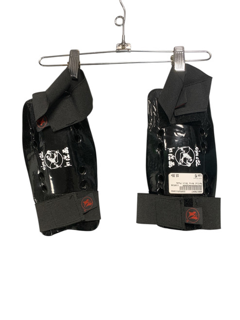 Vist Large View of Product Image Which is Used Martial Arts Shin Pads Black MD