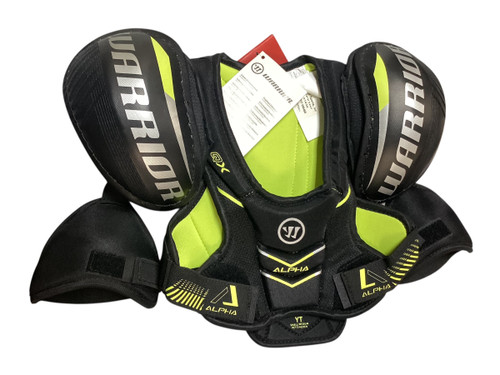 Vist Large View of Product Image Which is Used Warrior ALPHA YOUTH SMALL Youth Shoulder Pads SM