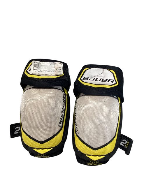 Vist Large View of Product Image Which is Used Bauer SUPREME 2S PRO YOUTH S ELBOW PADS Youth Elbow Pads SM