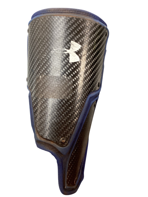 Vist Large View of Product Image Which is Used Under Armour BB/SB Shin/Foot Protector Navy Blue