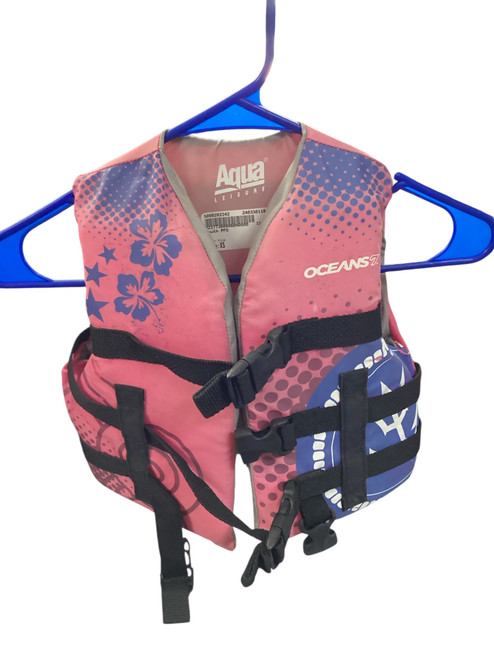Vist Large View of Product Image Which is Used Youth PFD Pink XS