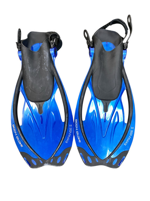 Vist Large View of Product Image Which is Used Body Glove Underwater Fins Royal Blue SM