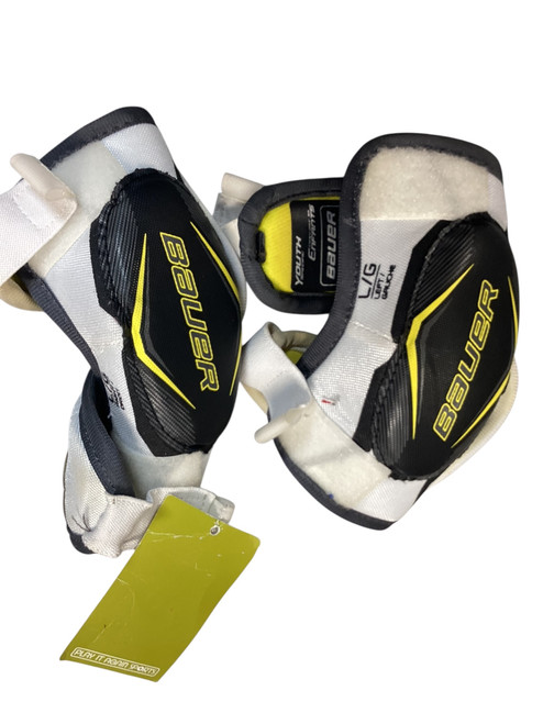 Vist Large View of Product Image Which is Used Bauer SUPREME S170 Intermediate Elbow Pads SM