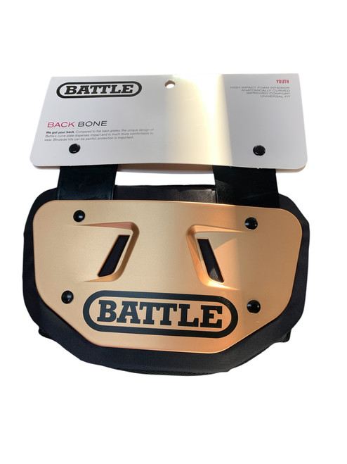 Vist Large View of Product Image Which is New BACK PLATE GOLD YOUTH