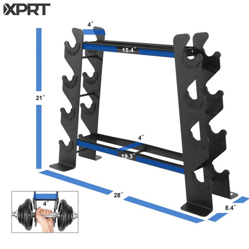 New COMPACT DUMBBELL RACK 11842-80XDFR001A Vist Large View of Product Image Which is New COMPACT DUMBBELL RACK
