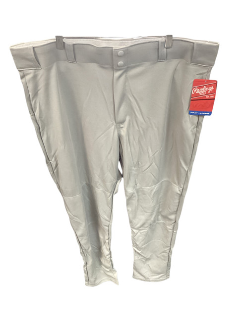 Vist Large View of Product Image Which is Used Rawlings ADULT XL GREY BB/SB Pant Mens Grey XL