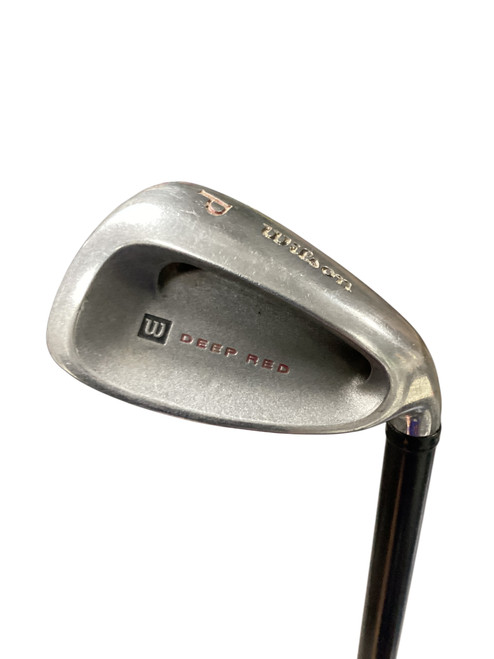 Vist Large View of Product Image Which is Used Wilson DEEP RED PW Golf Wedge Mens RH Pitching Wedge