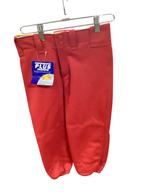 Vist Large View of Product Image Which is Used Mizuno GIRLS M RED BB/SB Pant Girls Red MD