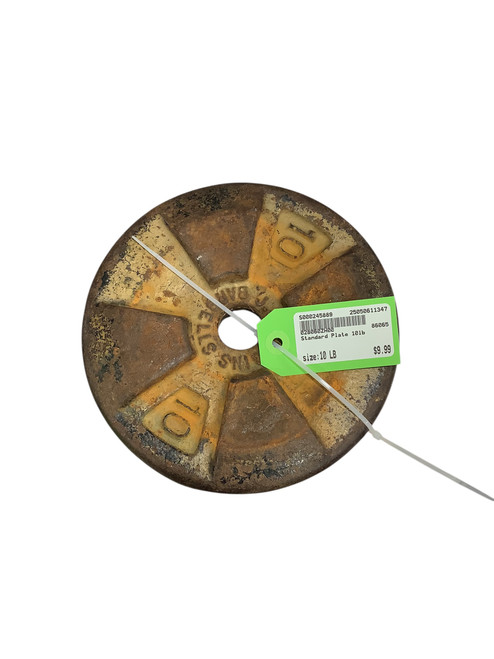 Vist Large View of Product Image Which is Used Standard Plate (Each) 5 lb 11347-S000245893