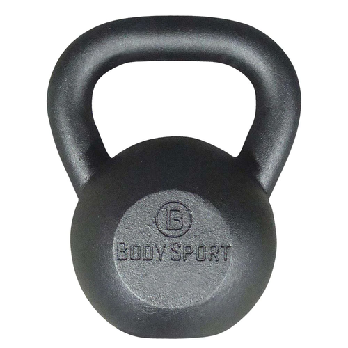 Vist Large View of Product Image Which is Body Sport Cast Iron Kettlebell