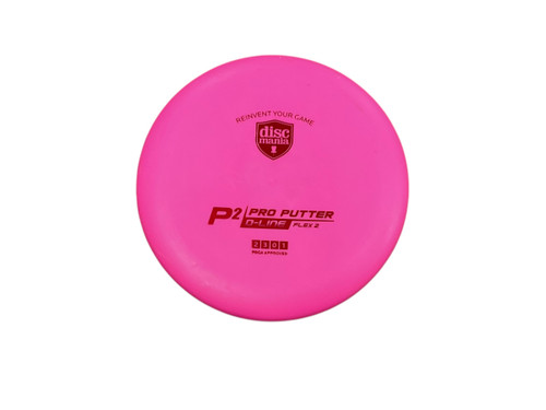 Vist Large View of Product Image Which is USED Discmania P2 Disc Golf Putter Pink