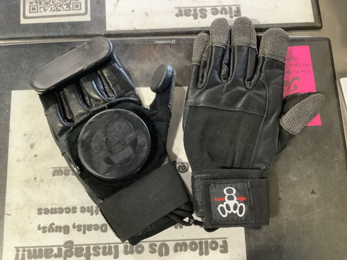 Vist Large View of Product Image Which is Used SLIDE GLOVES Skateboard Accessory