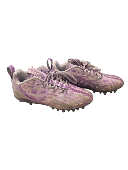 Used Adidas Adult FB Cleats Purple Senior 4 11863-S000021660
