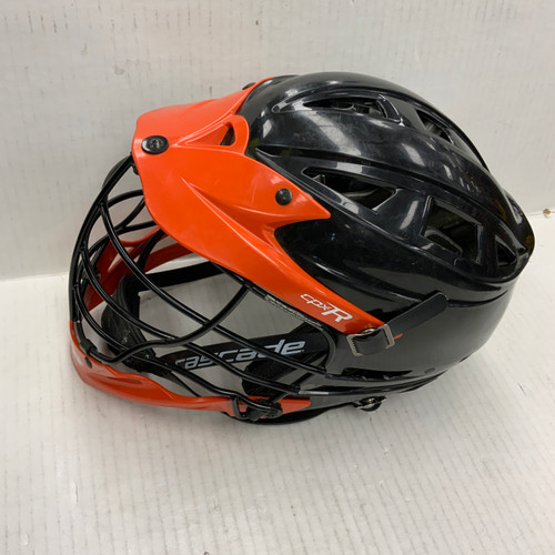Vist Large View of Product Image Which is Used Cascade CPX-R Lacrosse Helmet Orange M/L 11762-S000062447