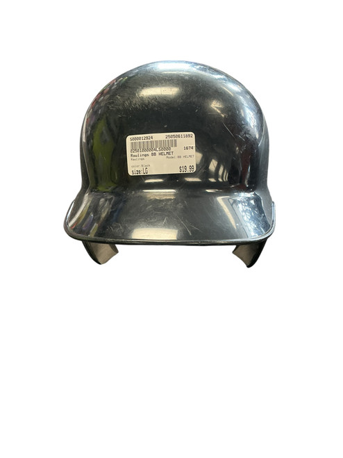 Vist Large View of Product Image Which is Used Rawlings BB HELMET Batting Helmet No Mask Black LG
