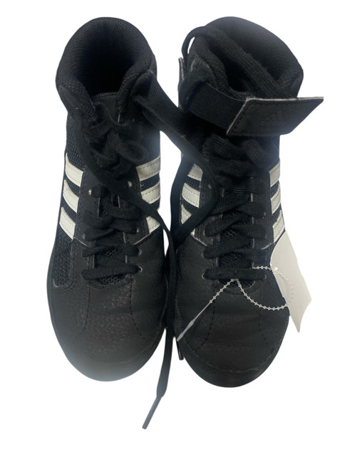 Vist Large View of Product Image Which is Used Adidas Wrestling Shoes Black Junior 01