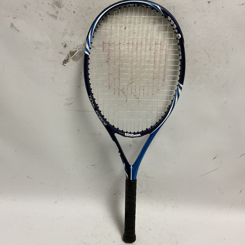 Used Wilson BLX TIDAL FORCE Adult Tennis Racquet Navy Blue 4" 11855-S000183913