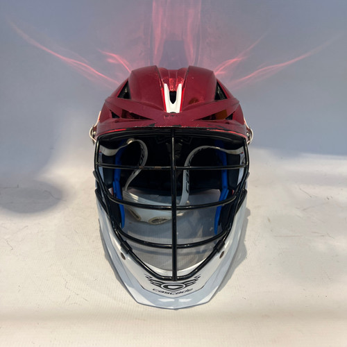 Vist Large View of Product Image Which is Used Cascade XRS RLCA Lacrosse Helmet Red LG 11878-S000019393