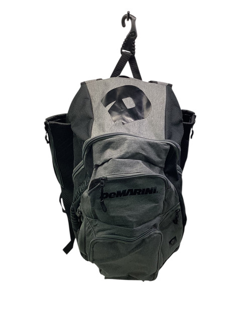 Vist Large View of Product Image Which is Used Demarini NEW VOODOO OG BP BB/SB Player Carry Bag Black And Grey