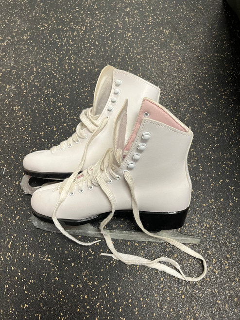 Used Lange GALAXY WomensFigure Skate White Senior 6 11774-S000080448