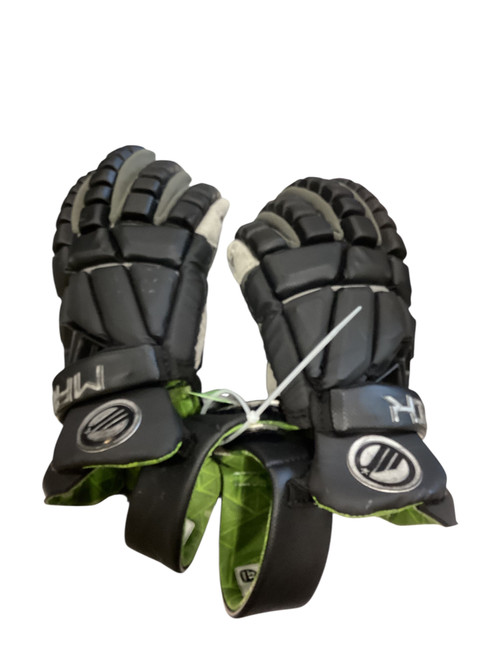 Vist Large View of Product Image Which is Used Maverik MAX Lacrosse Gloves Mens Black 13" 11884-S000045660