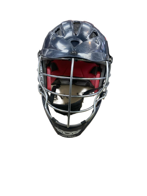 Vist Large View of Product Image Which is Used Cascade CPX Lacrosse Helmet Navy Blue MD 11770-S000059276