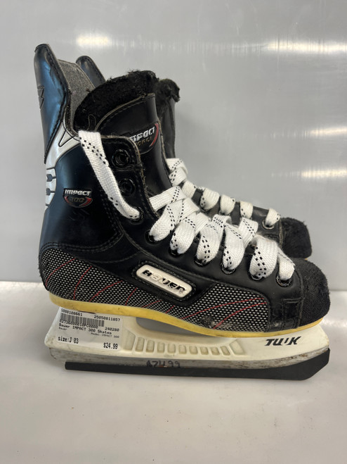 Vist Large View of Product Image Which is Used Bauer IMPACT 300 Junior Hockey Skate Junior 03 11857-S000108661