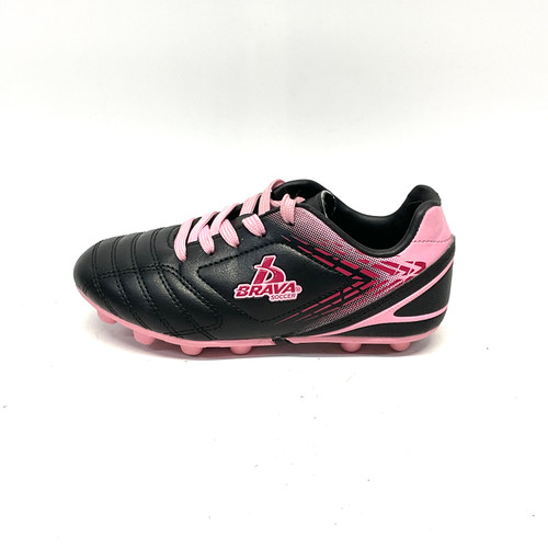 Used Brava Soccer Cleats Black And Pink Youth 13.0 11805-S000059280