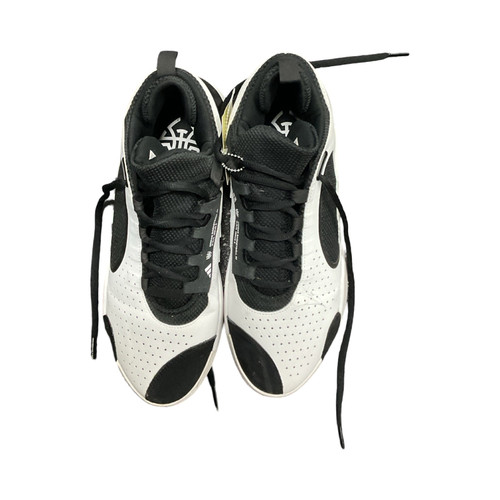 Vist Large View of Product Image Which is Adidas Basketball Shoes M Black Youth 09.5