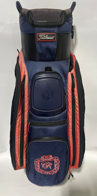 Vist Large View of Product Image Which is Used Titleist TITLESIT CART BAG 14 Mens Cart Bag Royal Blue