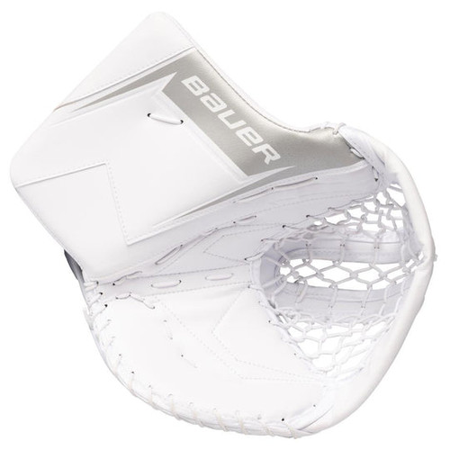 Vist Large View of Product Image Which is Bauer SV-Pro Junior Catch Glove White #1065168