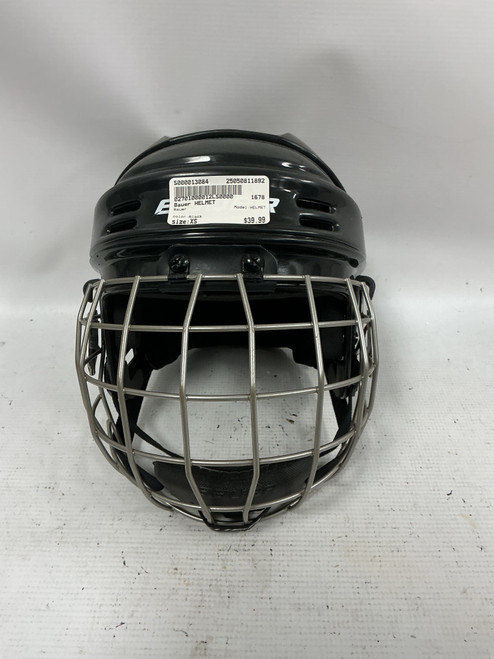 Vist Large View of Product Image Which is Used Bauer HELMET Helmet Full Visor Combo Black XS