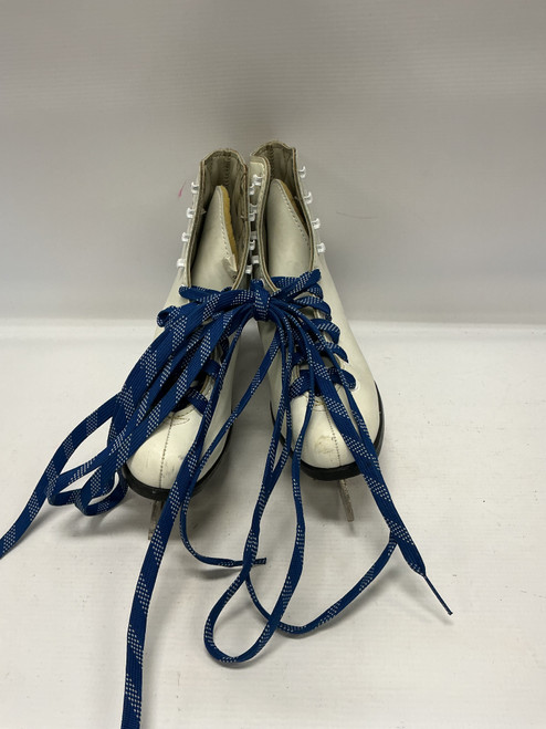 Vist Large View of Product Image Which is Used Lake Placid FIGURE SKATES WomensFigure Skate White Senior 6