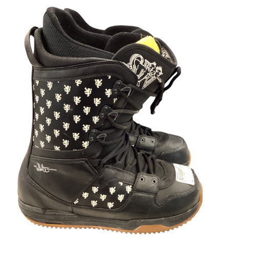 Vist Large View of Product Image Which is Used Burton IMPRINT 3 Mens Snowboard Boots Black Senior 12 11815-S000476628