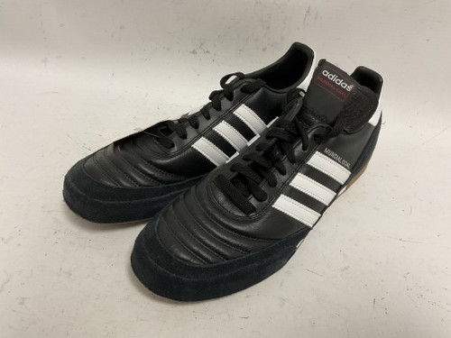 Used Adidas Mundial Goal 019310 Soccer Indoor Shoes Black Senior 10.5 11855-S000183973