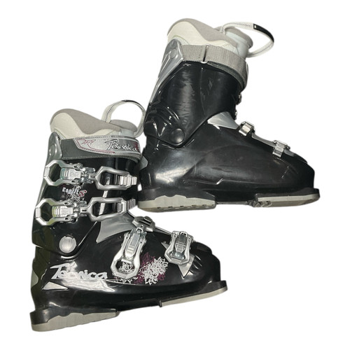 Vist Large View of Product Image Which is Used Tecnica ESPRIT 8 Womens DH Ski Boot Black 245 MP - M06.5 - W07.5 11362-S000159406