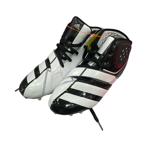 Used, Adidas, Adult, Football Cleats, White, Senior 12 Vist Large View of Product Image Which is Used, Adidas, Adult, Football Cleats, White, Senior 12