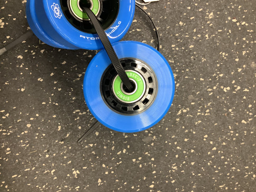 Used PULSE ROLLER SKATE Inline Wheels 62MM 11162-S000427663