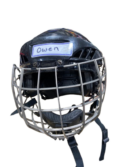 Used CCM Helmet Cage Combo Black SM 11472-S000140727