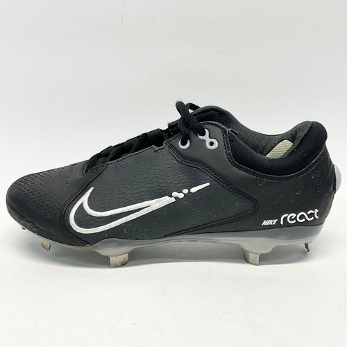 Vist Large View of Product Image Which is Used Nike HYPERDIAMOND 4 BB/SB Cleats Black Senior 9