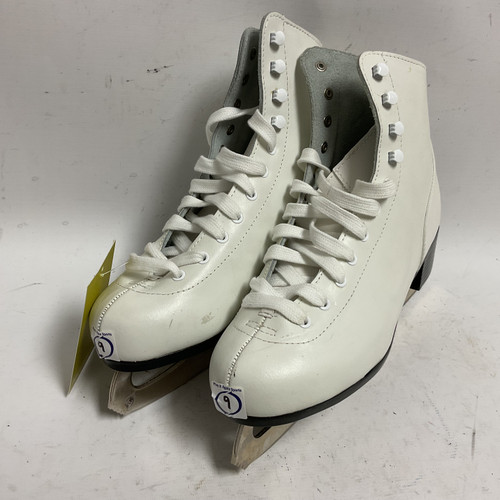 Used Sher-wood CHIMO KATARINA WomensFigure Skate White Senior 6 11855-S000184015