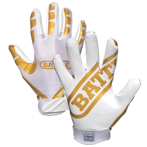 New RECEIVER GOLD/WHITE YTH XL 11760-BAT9327YXL