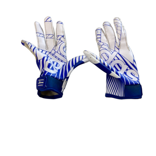 Used Adidas ADIDAS BREAK GLOVES FB Gloves Royal Blue LG 11760-S000075034