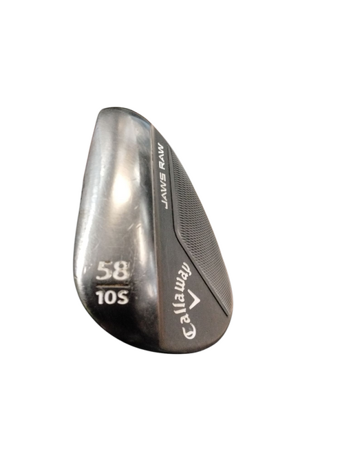 Vist Large View of Product Image Which is Used Callaway JAWS RAW Golf Wedge Mens RH 58 Degree