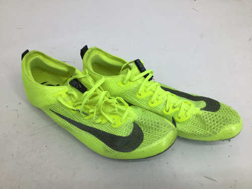 Vist Large View of Product Image Which is Used Nike SUPERFLY ELITE 2 SR 10.0 TRACK CLEATS Track & Field Cleats Adult Optic Yellow Senior 10