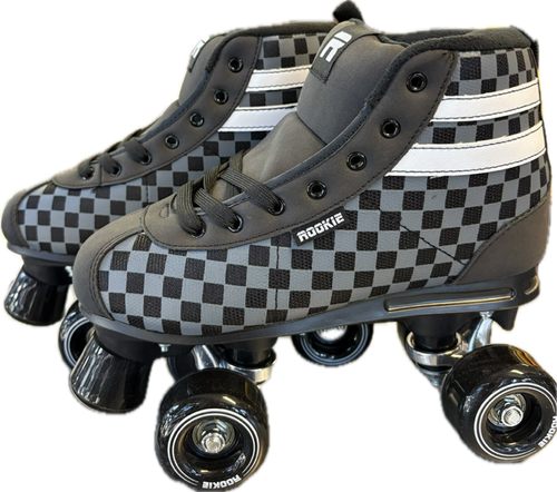 Vist Large View of Product Image Which is Used ROOKIE CHECKER BK Senior Roller Quad Skates Black Senior 6