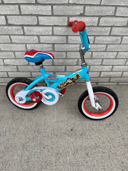 Vist Large View of Product Image Which is Used PAW PATROL Comfort Bike Boys Royal Blue 12" 11774-S000080538
