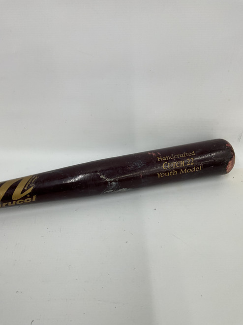 Vist Large View of Product Image Which is Used Marucci CUTCH 22 YOUTH MODEL BB/SB Wood Bat 30"